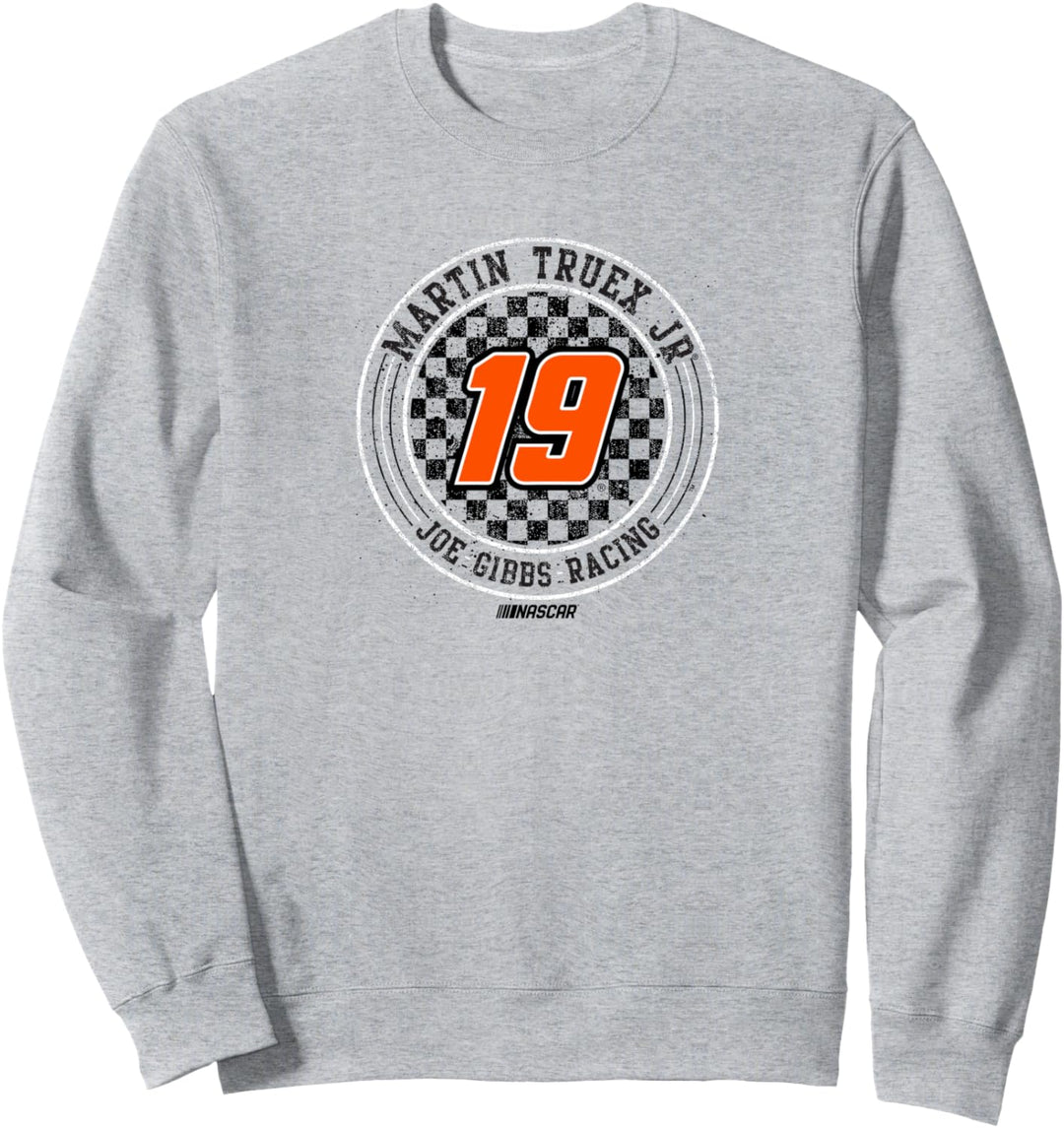 NASCAR - Martin Truex Jr - Checkered Circle Sweatshirt