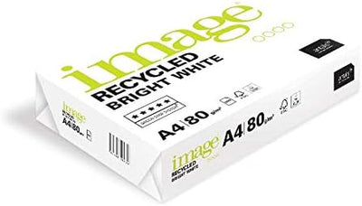 Image Recycled BW Bright white - Kopierpapier 80g/m² A4 FSC Recycled Credit - 5 Pakete zu 500 Blatt