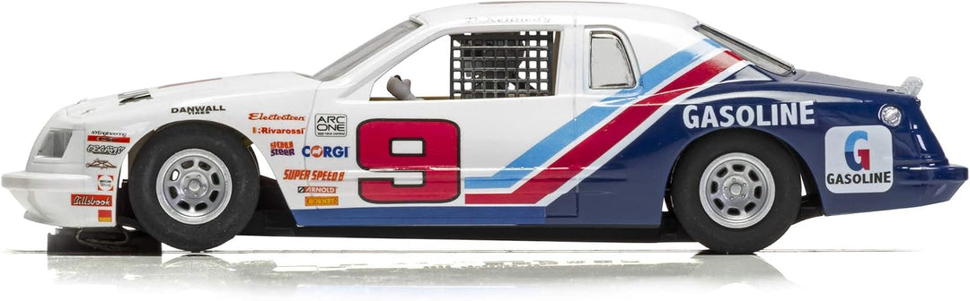 Scalextric Ford Thunderbird 1986 Lager Auto, Blau, Weiss und Rot Multi, Multi