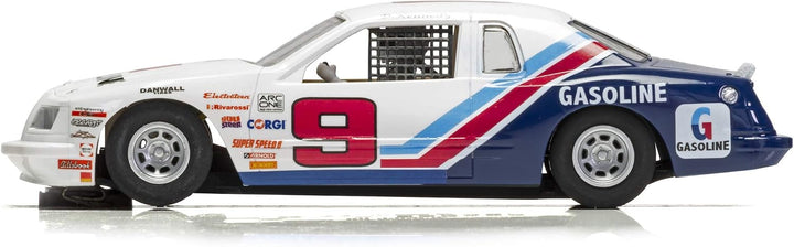 Scalextric Ford Thunderbird 1986 Lager Auto, Blau, Weiss und Rot Multi, Multi