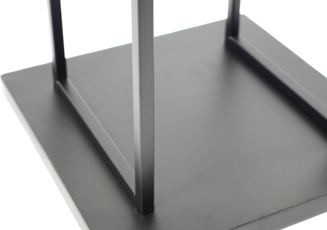Kobolo Kaminholzregal Kaminholzständer - Metall - 33 x 33 x 115 cm -