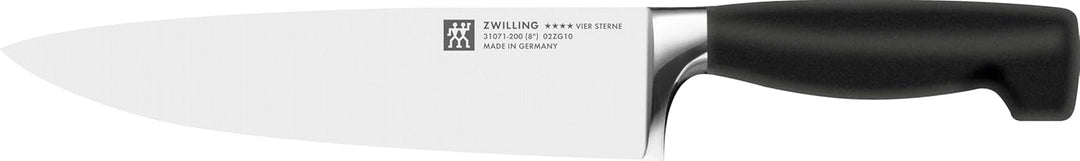 ZWILLING Vier Sterne Messerset, 2-teilig (Kochmesser 20cm, Spickmesser 10cm), Rostfreier Spezialstah