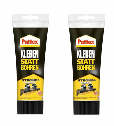 Pattex Montagekleber Kleben statt Bohren, starker Kraftkleber für sofortigen Halt, universell einset