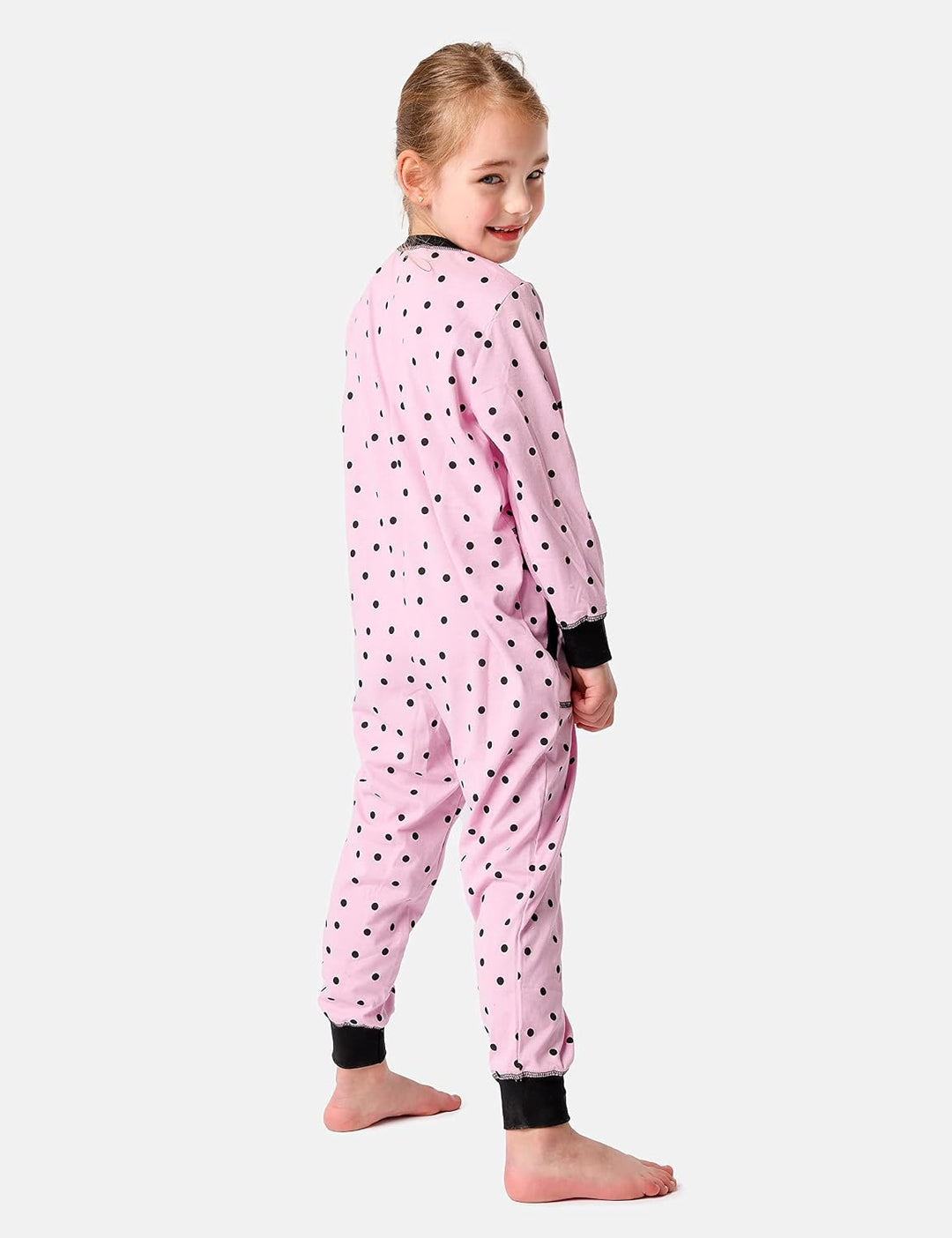 Merry Style Mädchen Schlafoverall Jumpsuit Mädchen Bequeme und warme Schlafanzug Kinder MS10-186 110