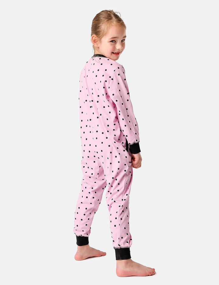 Merry Style Mädchen Schlafoverall Jumpsuit Mädchen Bequeme und warme Schlafanzug Kinder MS10-186 110