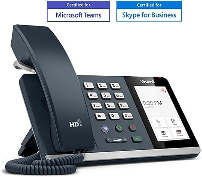 Yealink IP Telefon MP54 Teams Edition, Schwarz MP54 Teams Single, MP54 Teams Single