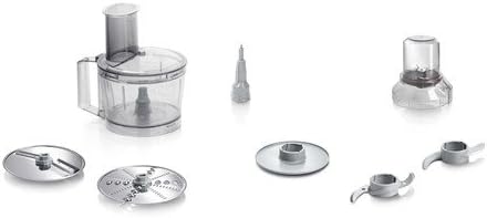 Bosch Hausgeräte MCM3401M Kompakt-Küchenmaschine, Schwarz/Edelstahl