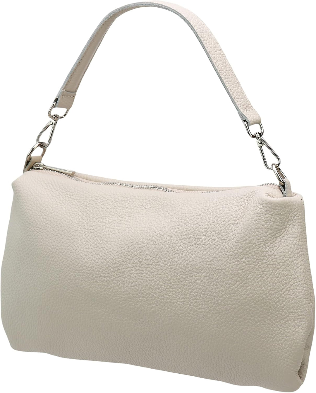 SH Leder Echtleder Umhängetasche mittelgrosse schultertasche Abendtasche Clutch Crossbody Bag Messen