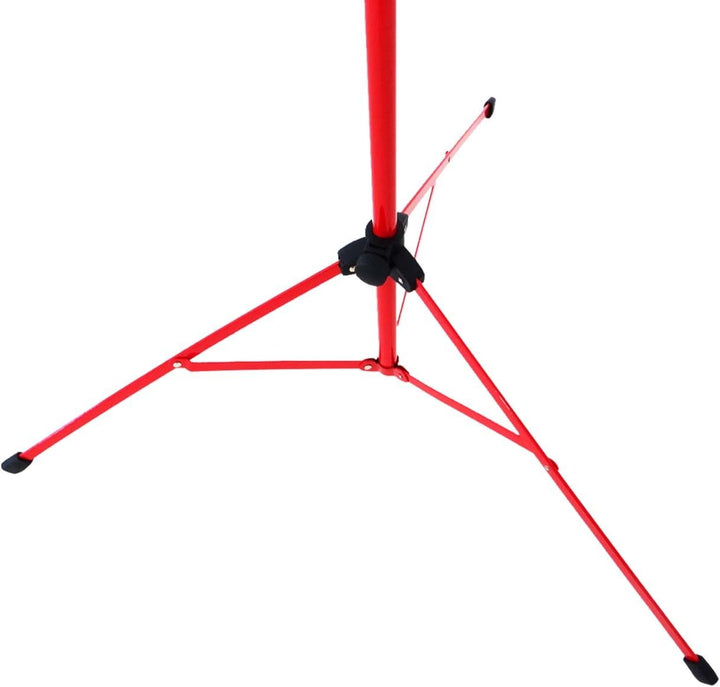 keepdrum MUS2 RD Notenpult Notenstaender Rot + 10 Notenpult Magnete MG10 +Tasche, Rot