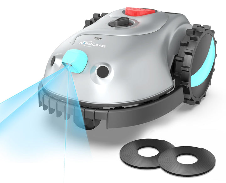 V100 Mähroboter ohne Begrenzungskabel, mit Vision-Navigation, Hindernisvermeidung(150 Arten), 4,0 Ah