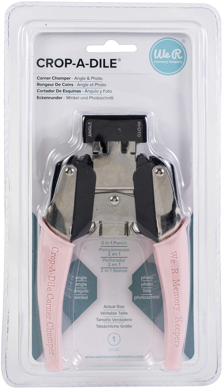 We R Memory Keepers 661302 CROP-A-DILE Chopper Winkel/Foto, Papier, Kunststoff, Winkel & Foto