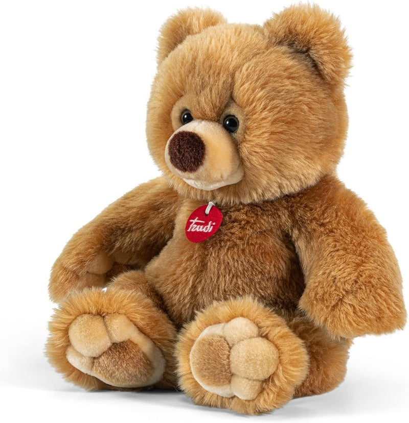 John Adams Trudi, Bear Ettore: 38cm Soft Honey Plush Bear, Christmas, Baby Shower, Birthday or Chris