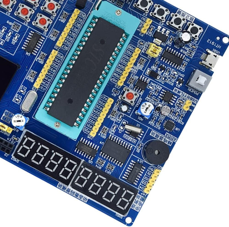 51 Microcontroller Development Board, STC89C52 Entwicklungsplatine, Mindestsystemplatine Lernsystemp