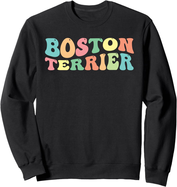 Boston Terrier Hund Sweatshirt