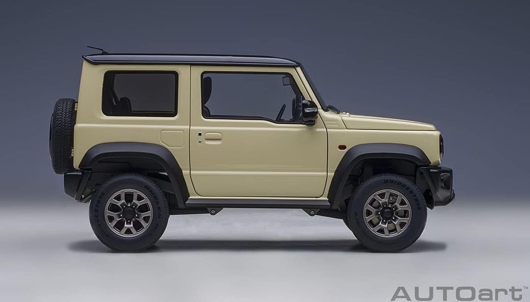 Autoart 1/18 Suzuki Jimny Sierra JB74 2018 Chiffon Ivory 78510