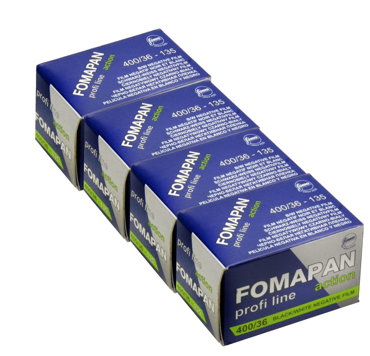 FOMAPAN Action 400 135/36 IN 4ER FILMBOX 400 35mm, 400 35mm