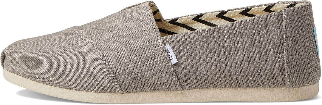 TOMS Herren Alpargata Heritage Canvas Flacher Slipper 42 EU Zement, 42 EU Zement