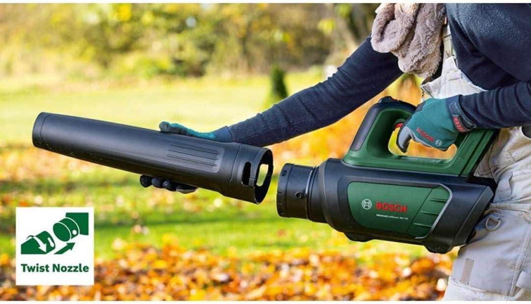 Bosch Akku-Laubbläser AdvancedLeafBlower 36V-750 (ohne Akku, 36 Volt System, Bürstenloser Motor, zum