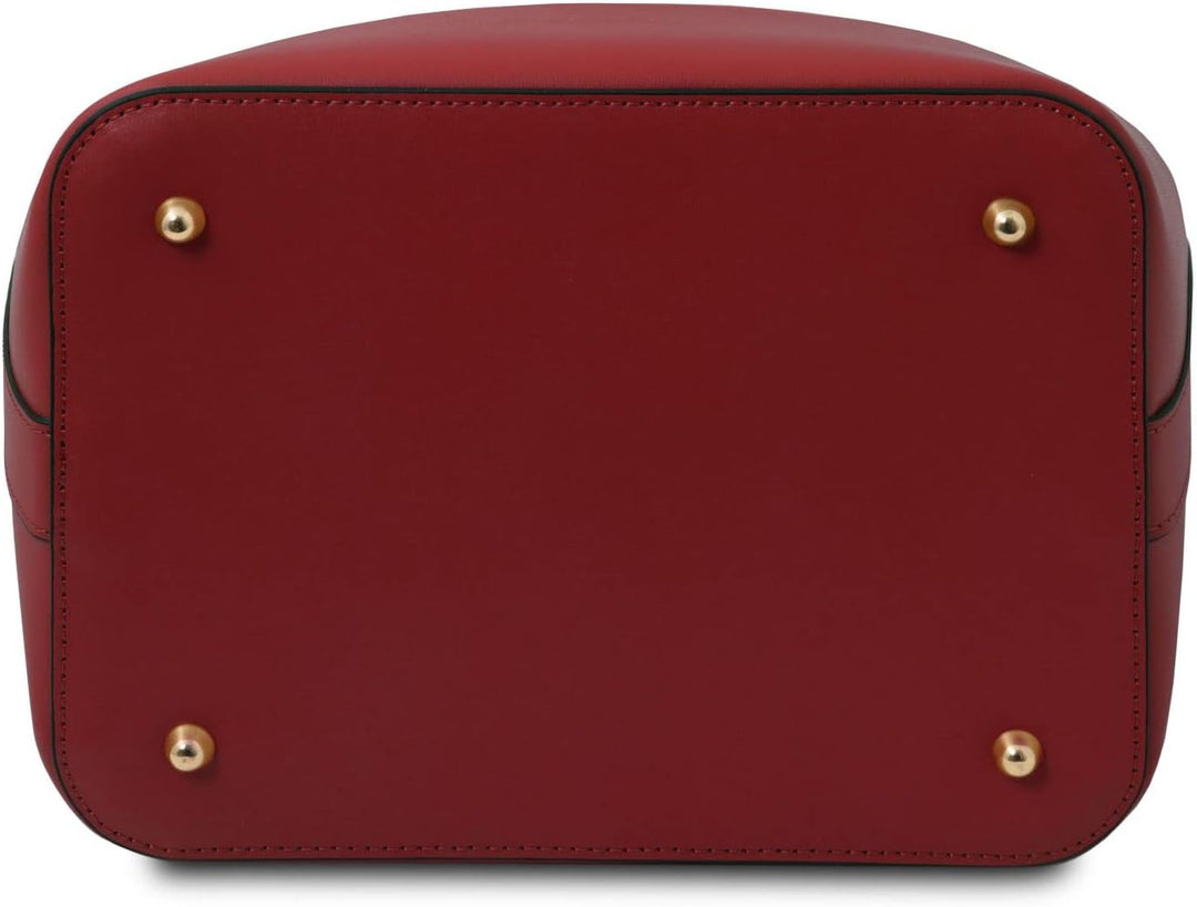 Tuscany Leather Vittoria Beuteltasche aus Leder Rot, Rot