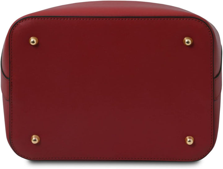 Tuscany Leather Vittoria Beuteltasche aus Leder Rot, Rot
