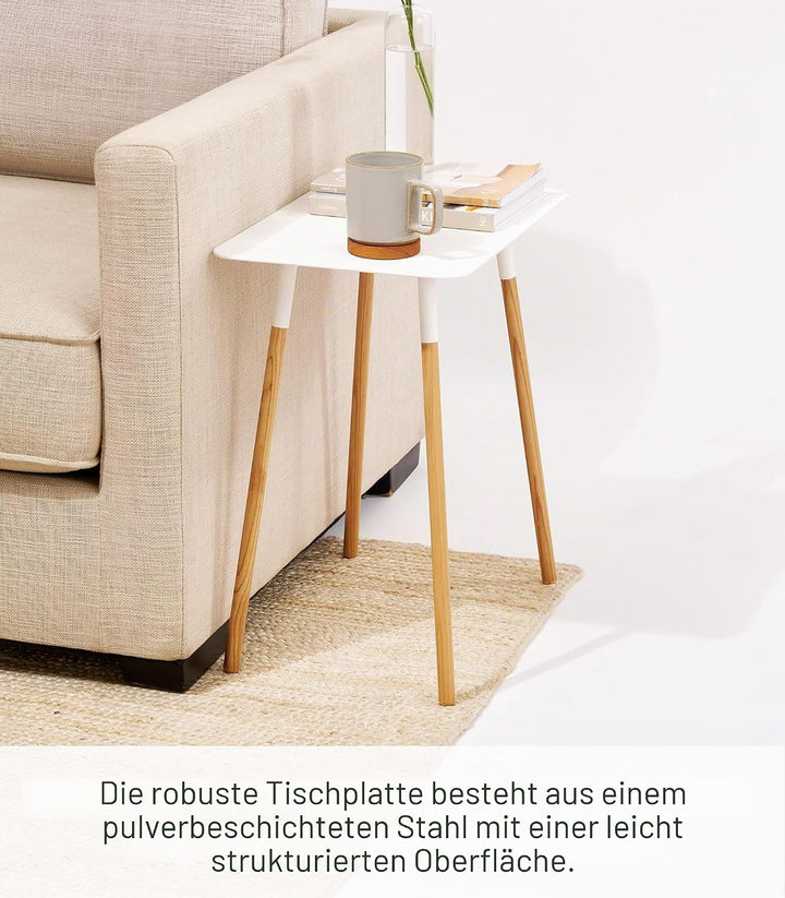 Yamazaki Plain Beistelltisch, Holz, Weiss, One Size Weiss One Size, Weiss One Size
