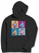 Fortnite Hoodie Kids Print Lama Black 164cm