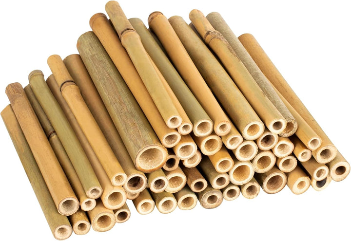 GARDIGO® Bambusröhrchen für Insektenhotel - 150 Stück - Bambus Niströhren für Wildbienen, Zubehör fü