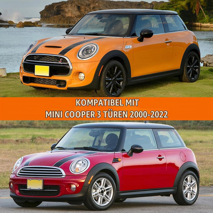 Autoabdeckung Vollgarage Ersatz für Mini Cooper 3-Doors 2000-2022, Outdoor Auto Abdeckplane Wetterfe