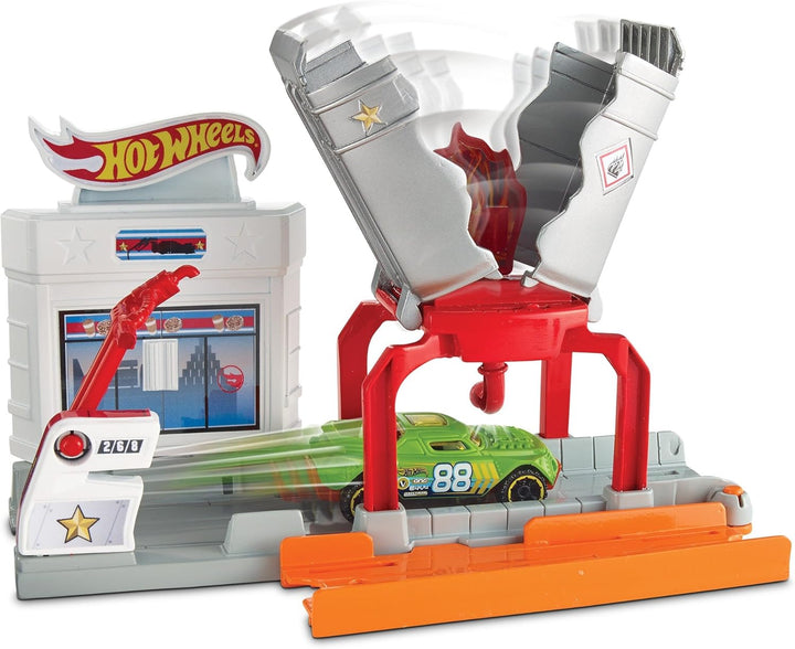 Hot Wheels Ausklappspielset Tankexplosion