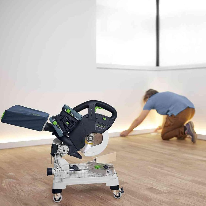 Festool Akku-Leistensäge SYMC 70 4,0 EBI-Plus SYMMETRIC 577464 (Leistensäge Werkstatt Winkelsäge) Fa