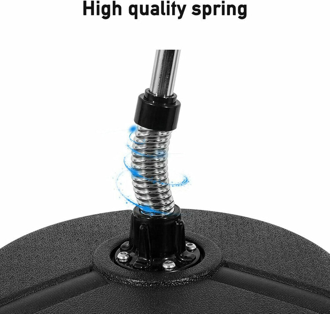 Punchingball Boxstand Boxsack Stehend 120-160cm Höhenverstellbarer Standboxball Stahlfeder Bounce Ba