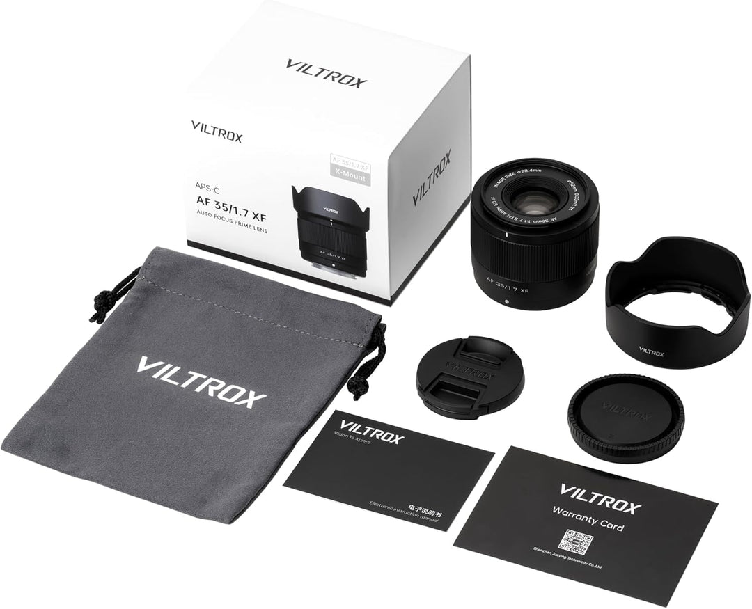 VILTROX 35mm F1.7 XF Autofokus Objektive für Fuji X Mount Kamera Objektive Pro Standard Camera Lense