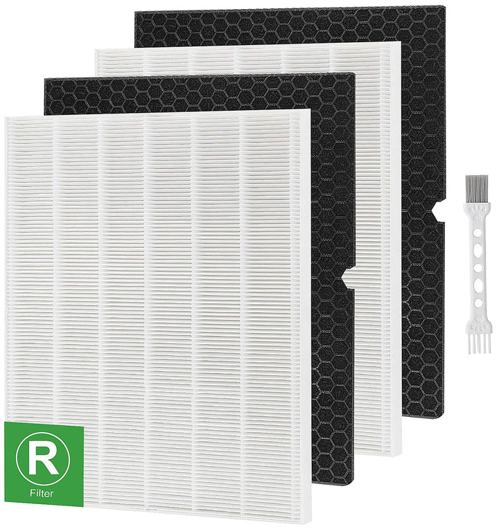 116130 Ersatzfilter H für Winix 5500-2 AM80 Luftreiniger, echte HEPA-Aktivkohle-Vorfilter, 2 Stück w