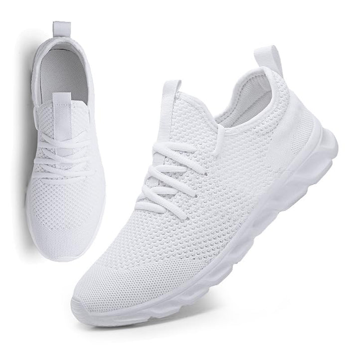 MGNLRTI Herren Sneaker Walkingschuhe Atmungsaktiv Strassenlaufschuhe Leicht Freizeit Sportschuhe für