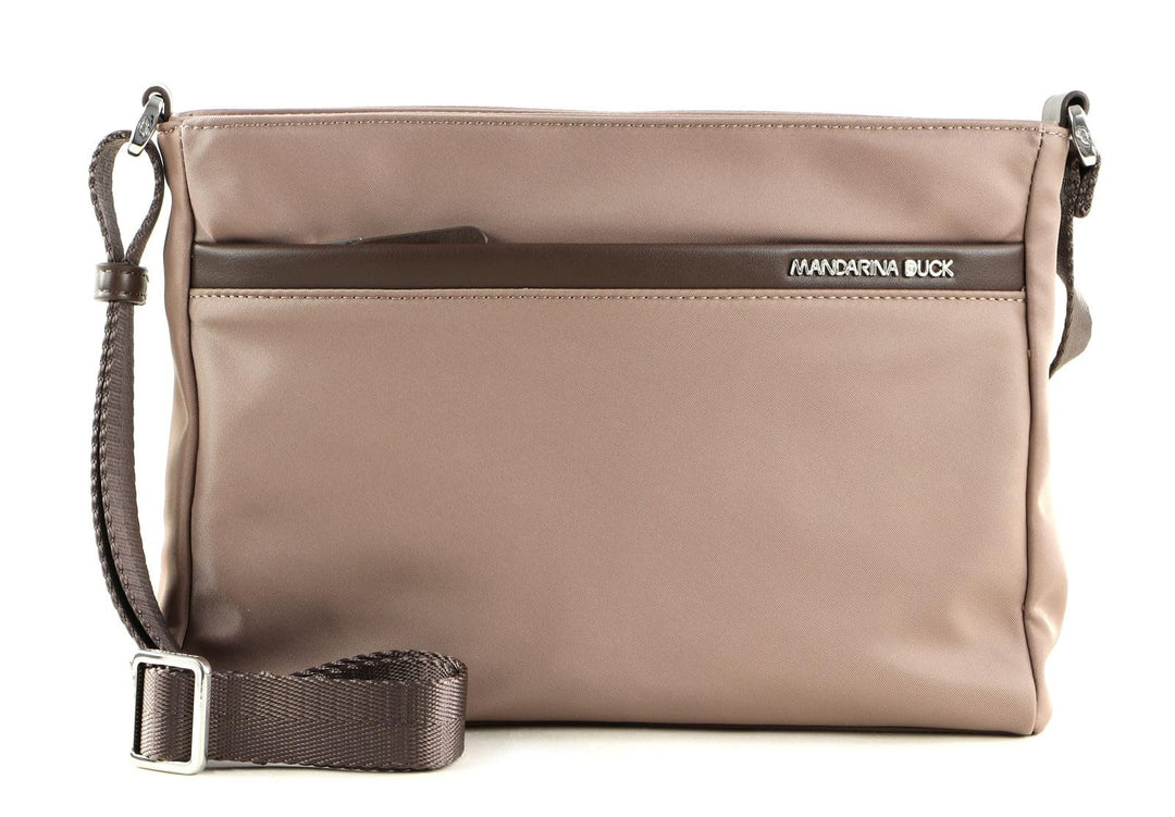 Mandarina Duck Damen Hunter Umhängetasche, 25,5x19x5,5 (L x H x W) Beaver, Beaver