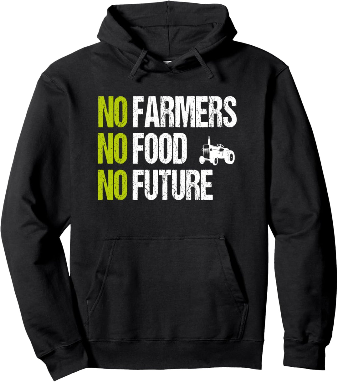 Landwirt Demo No Farmers No Food No Future Pullover Hoodie