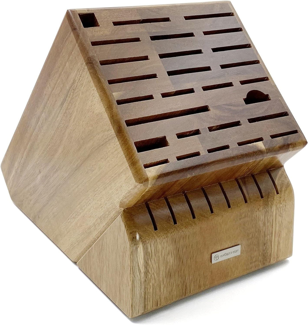 Wüsthof 2099603501 Messerblock, Holz, Akazie 35-Slot Akazie, 35-Slot Akazie