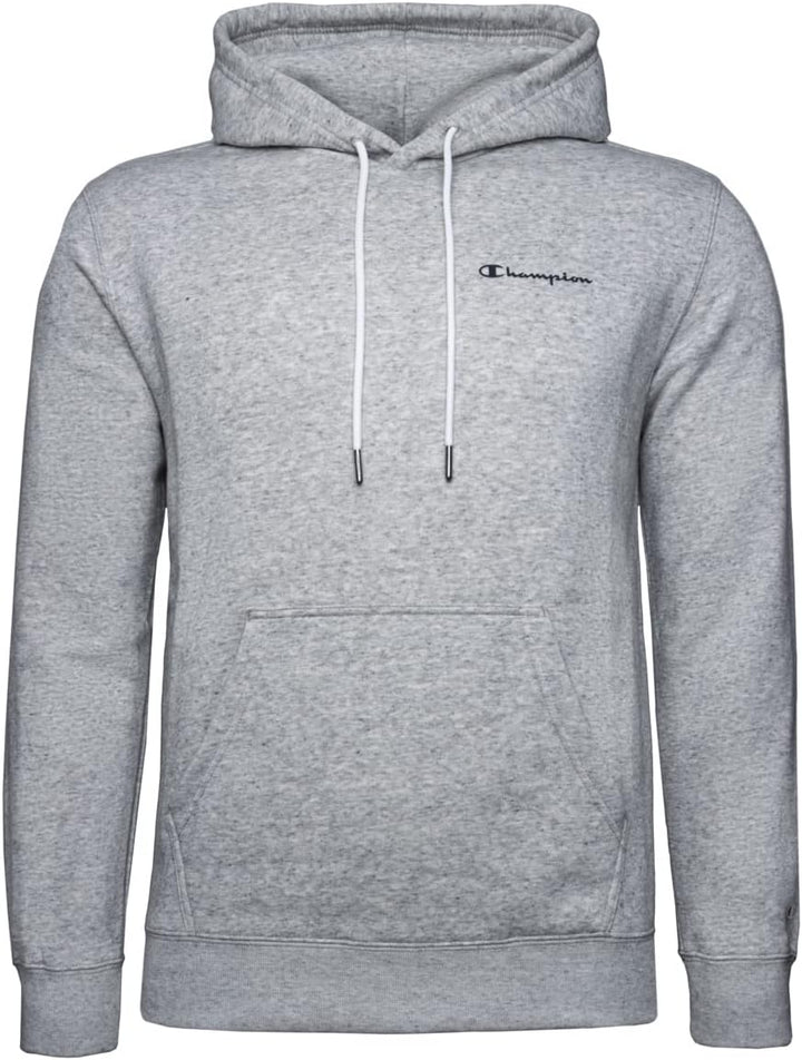Champion Herren American Classics Small Script Logo Kapuzenpullover M Grau, M Grau