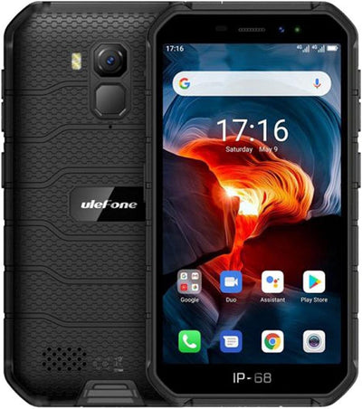 Ulefone Armor X7 PRO (2020), Android 10 Outdoor Smartphone Ohne Vertrag, Quad-Core 4GB+32GB, IP68 Ro