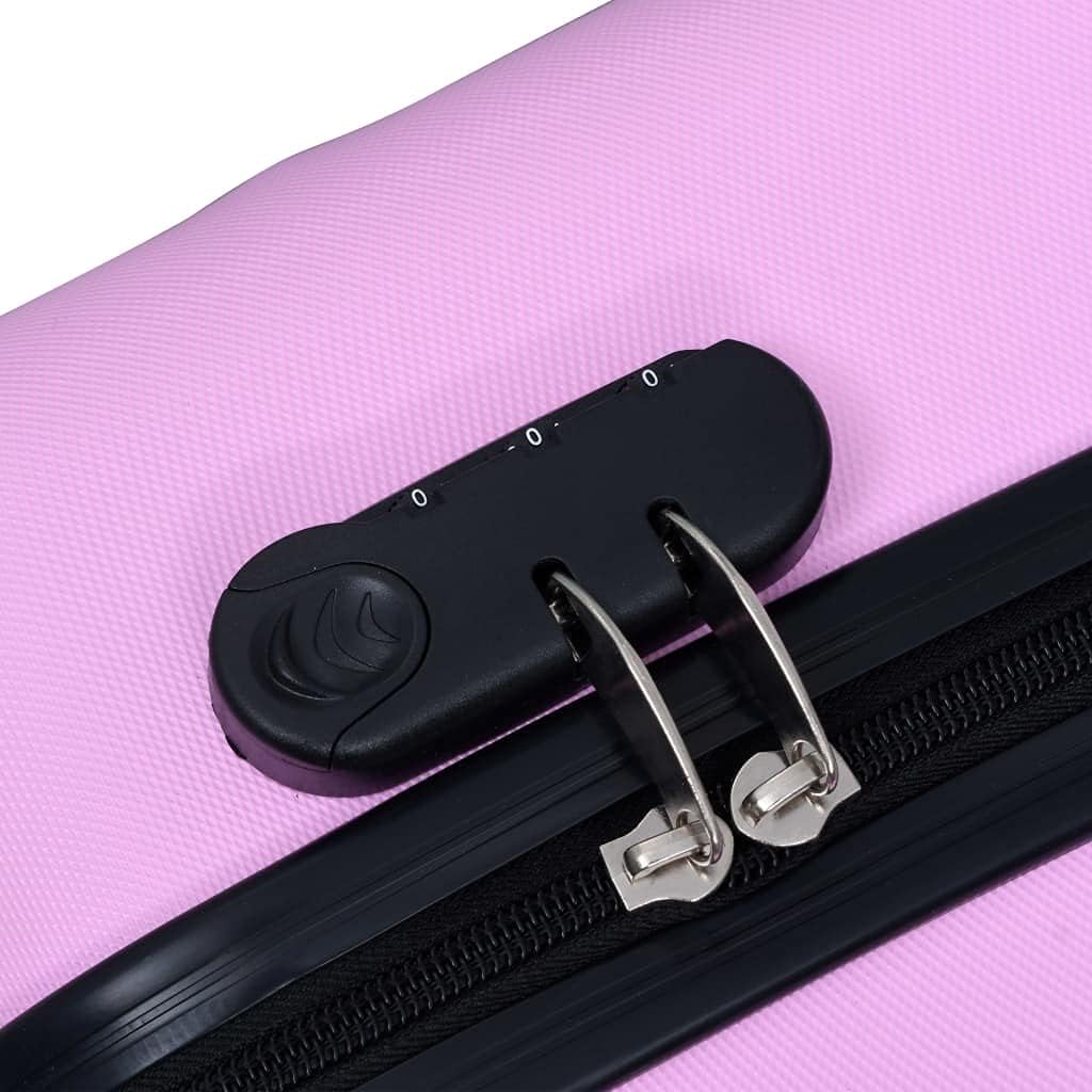 vidaXL Hartschale Trolley Set 3-TLG. 4 360-Grad-Rollen Hartschalenkoffer Reisekoffer Koffer Kofferse