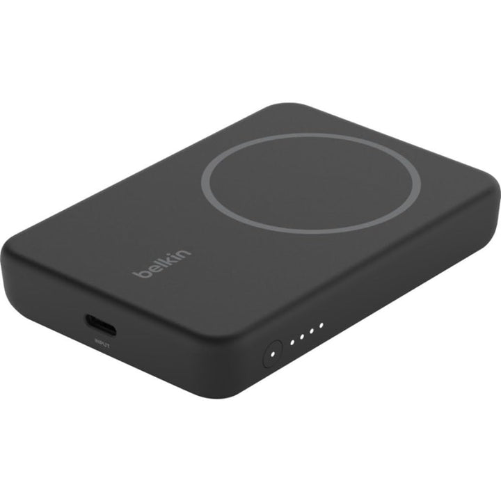Belkin magnetische 5000-mAh-Powerbank, externer Handy-Akku, kompatibel mit MagSafe, mit Passthrough-