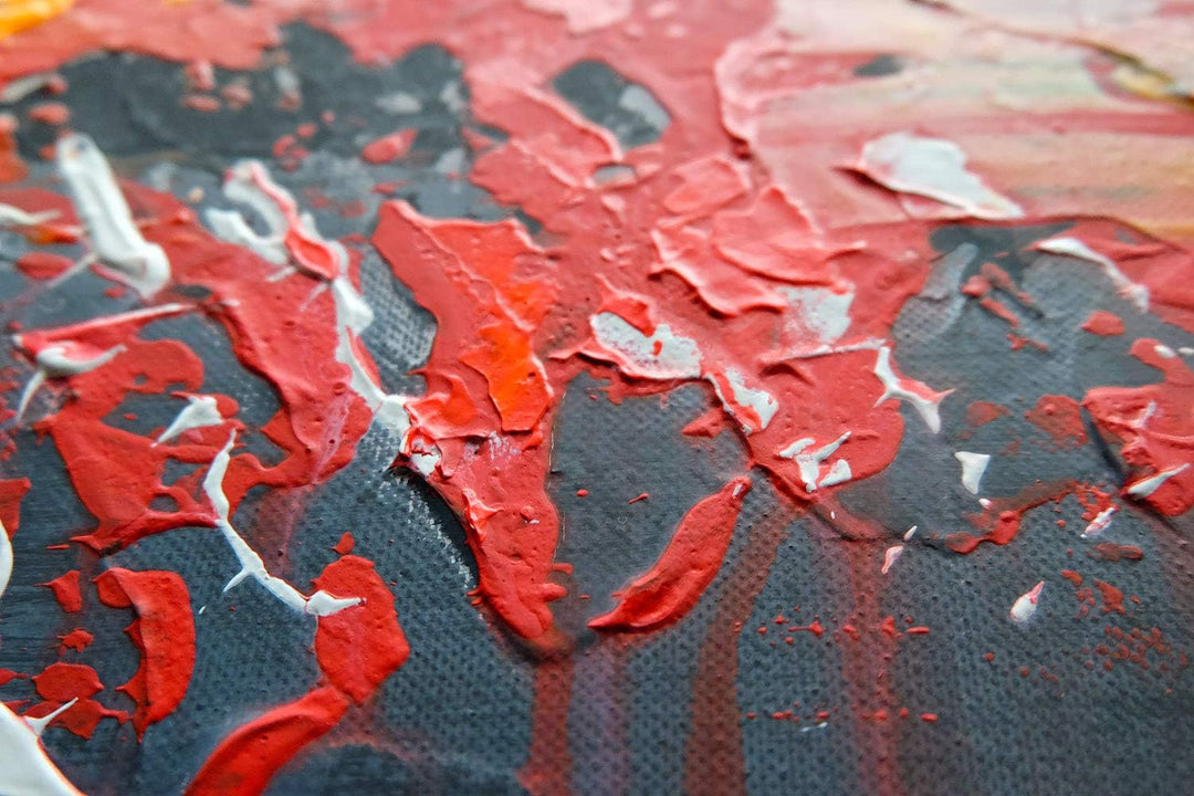 Monica Mirafiori I 100% HANDGEMALT I Gemälde Limited Edition 140x70cm | Gemälde Handgemalt | Acrylge