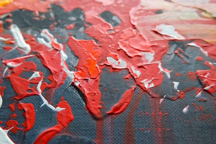 Monica Mirafiori I 100% HANDGEMALT I Gemälde Limited Edition 140x70cm | Gemälde Handgemalt | Acrylge