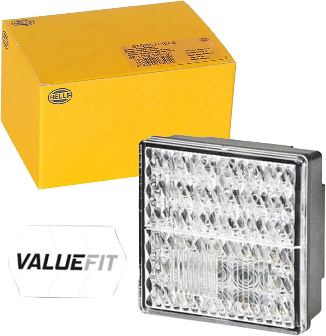 HELLA - Heckleuchte - Valuefit - LED - 12V - Anbau/geschraubt - Lichtscheibenfarbe: transparent - St