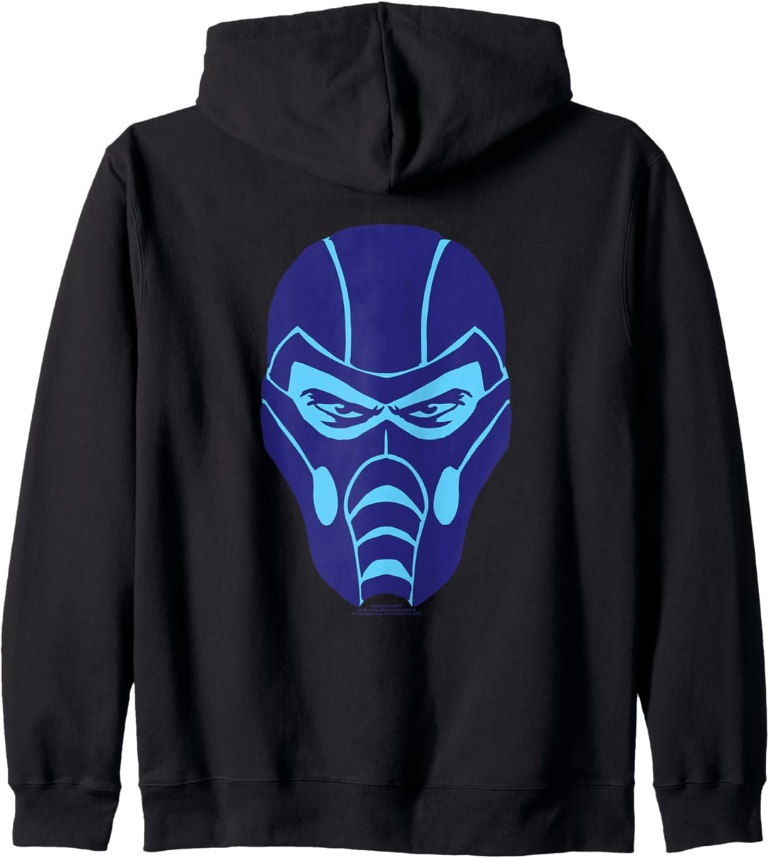 Mortal Kombat 9 Sub-Zero Face Icon Kapuzenjacke