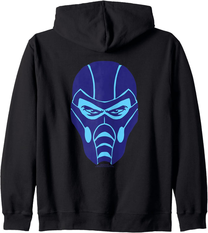 Mortal Kombat 9 Sub-Zero Face Icon Kapuzenjacke