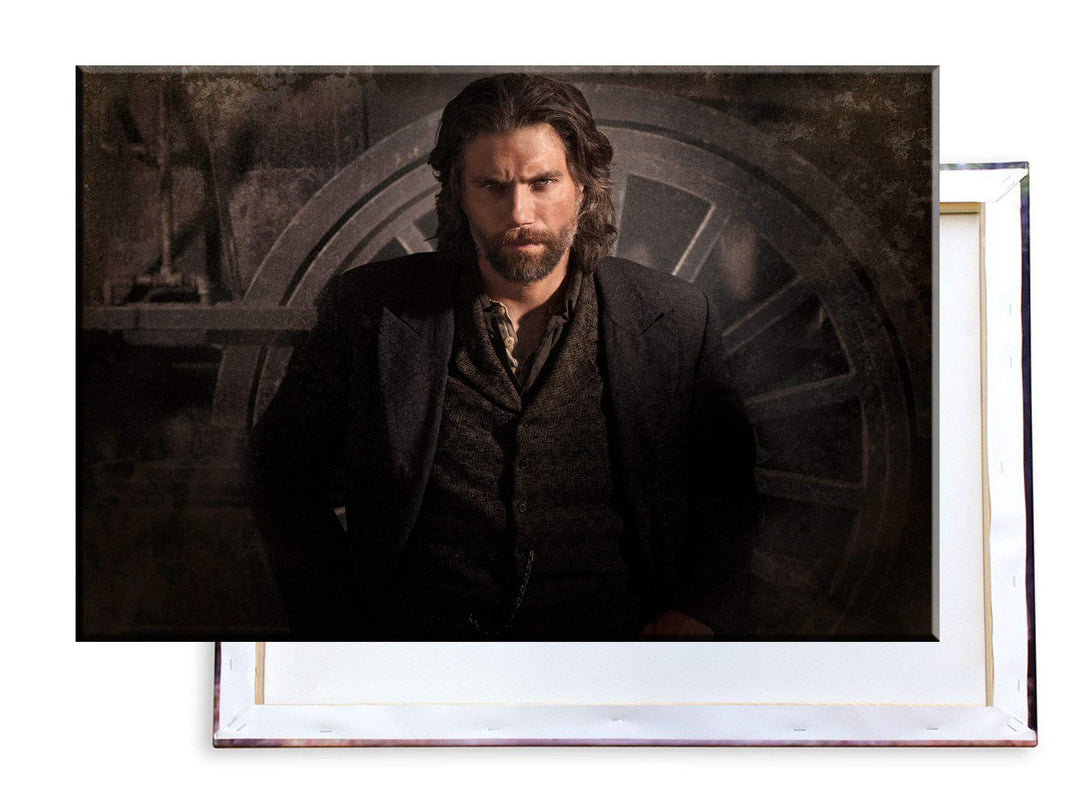 Hell on Wheels - 60x40 cm Kunstdruck auf Leinwand • erstklassige Druckqualität • Dekoration • Wandbi
