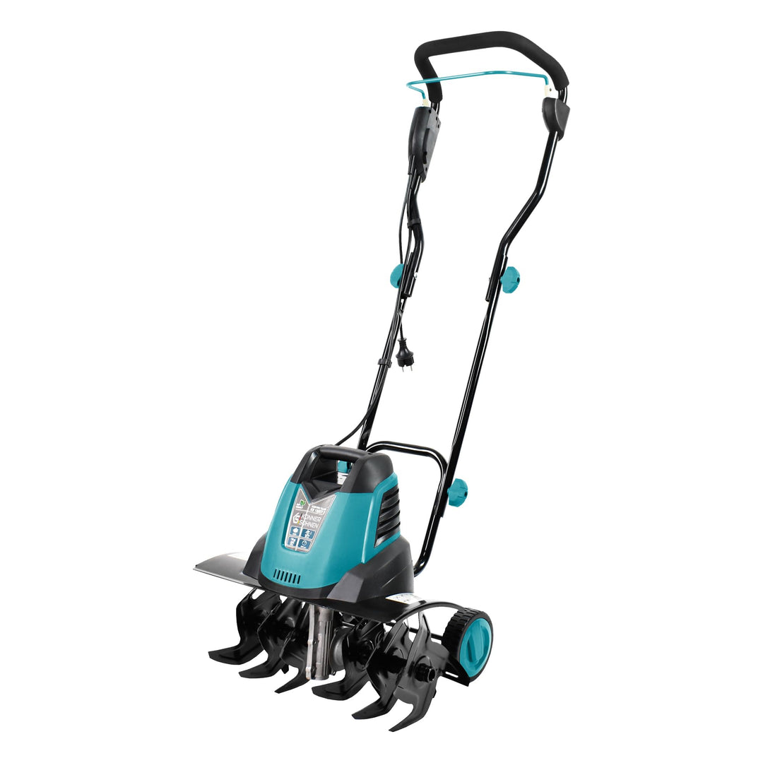 Könner &amp; Söhnen KS 1500 T E Elektro-Bodenhacke, 23 cm Stahl Fräsen, 40 cm Arbeitsbreite, 23 cm Arbei