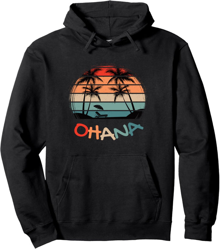 Ohana Hawaii Outfit Damen & Herren Aloha Hawaiihemd Pullover Hoodie