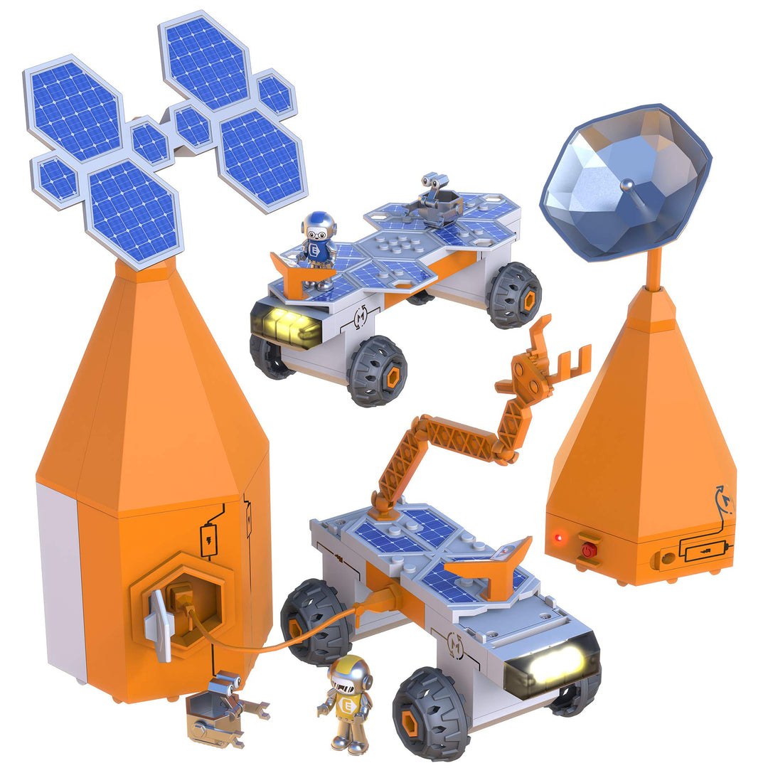 Learning Resources Rover für Schaltkreis-Entdecker, wissenschaftliches MINT-Spielzeug, ab 6 Jahren,
